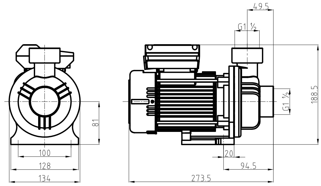 high flow centrifugal pump