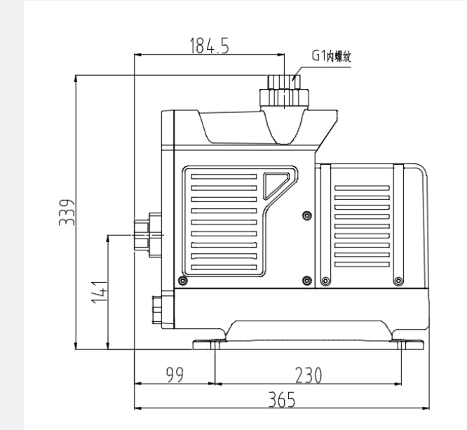 Permanent Frequency circulator Mechanical Circulator