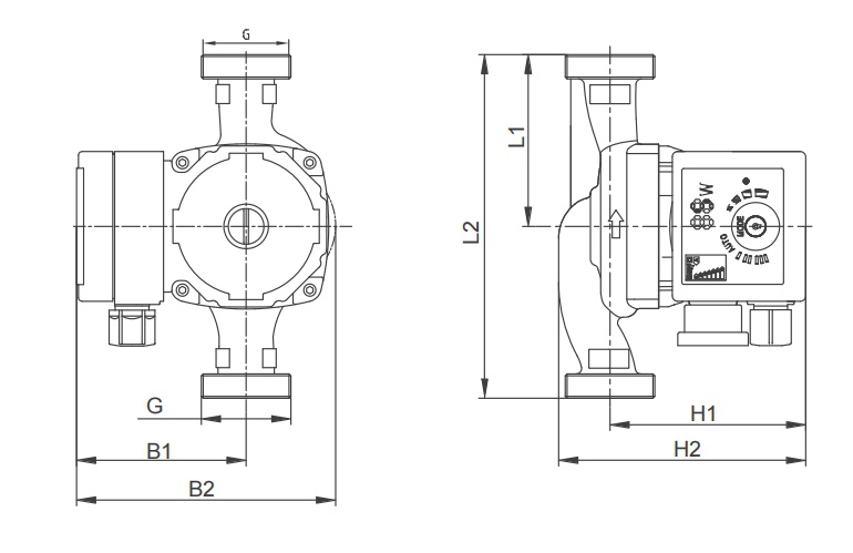 High Efficiency Circulator Pump