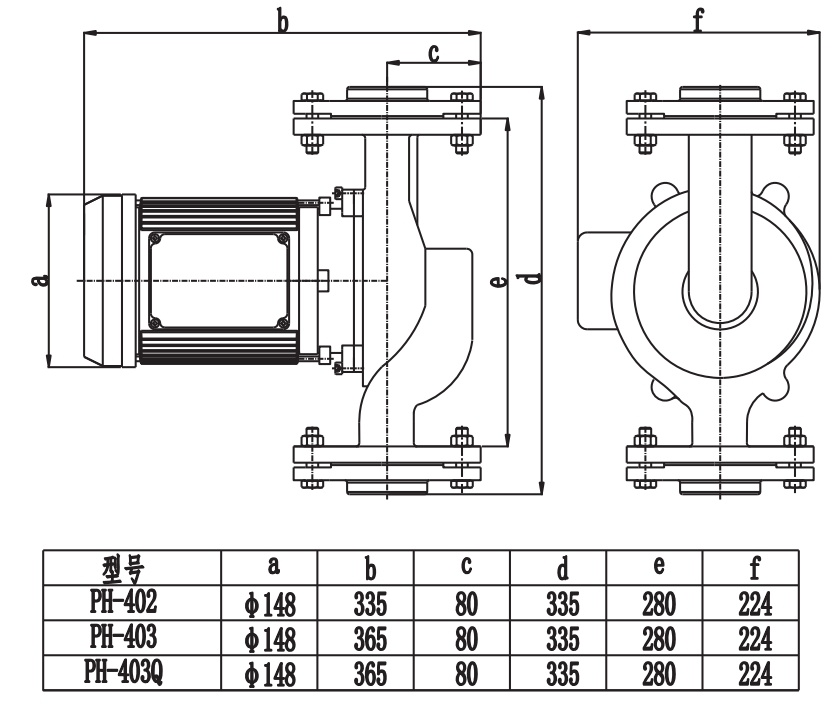 high efficiency heat pump circualtor pump