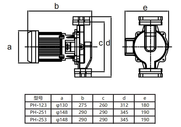 PH-251 Installation Drawing