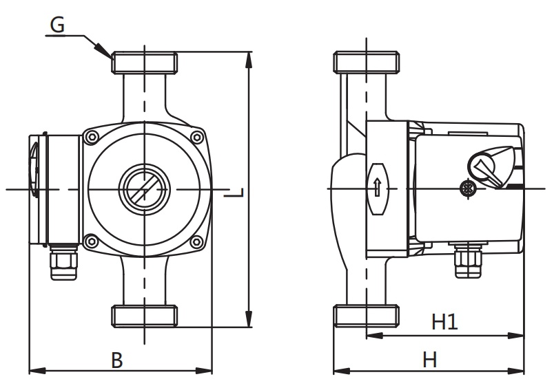 Basic 25-5S Installation Drawing