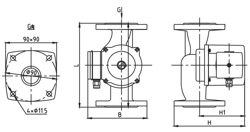 Basic 32-8SF Installation Drawing