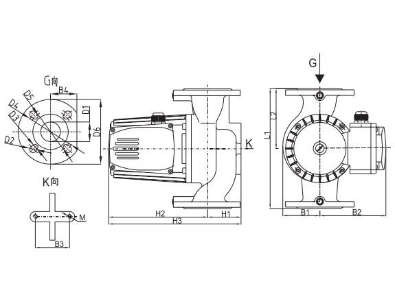 Basic 65-5F Installation Drawing