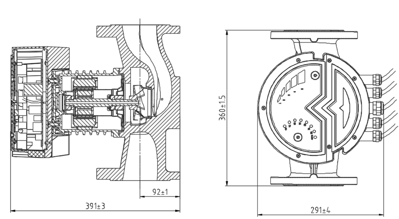 Shinhoo Mega S  80-8F Installation Drawing