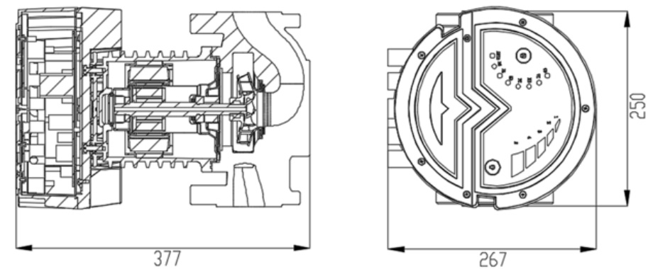 Shinhoo Mega S 40-20F Installation Drawing