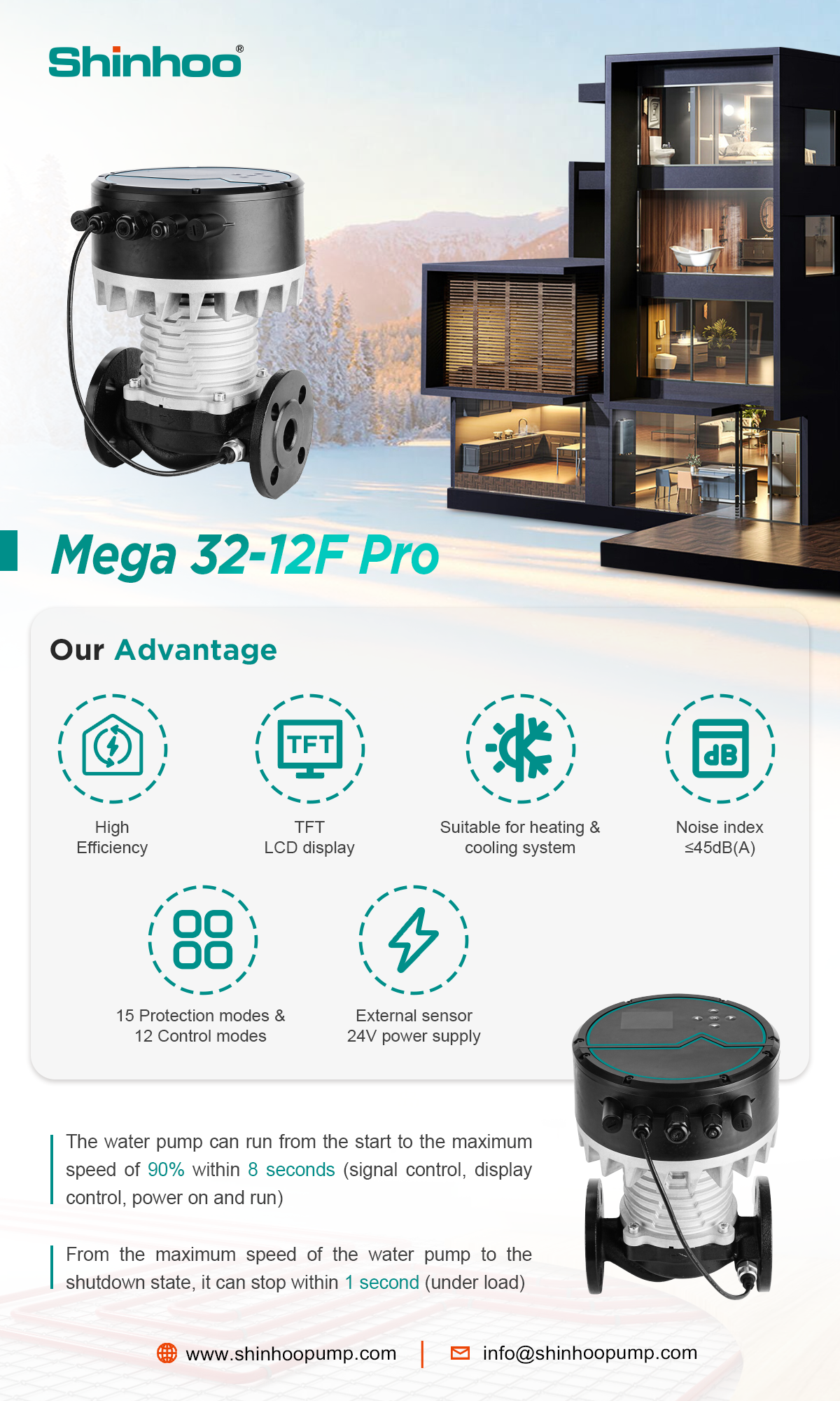 سری Mega Pro توسط Shinhoo