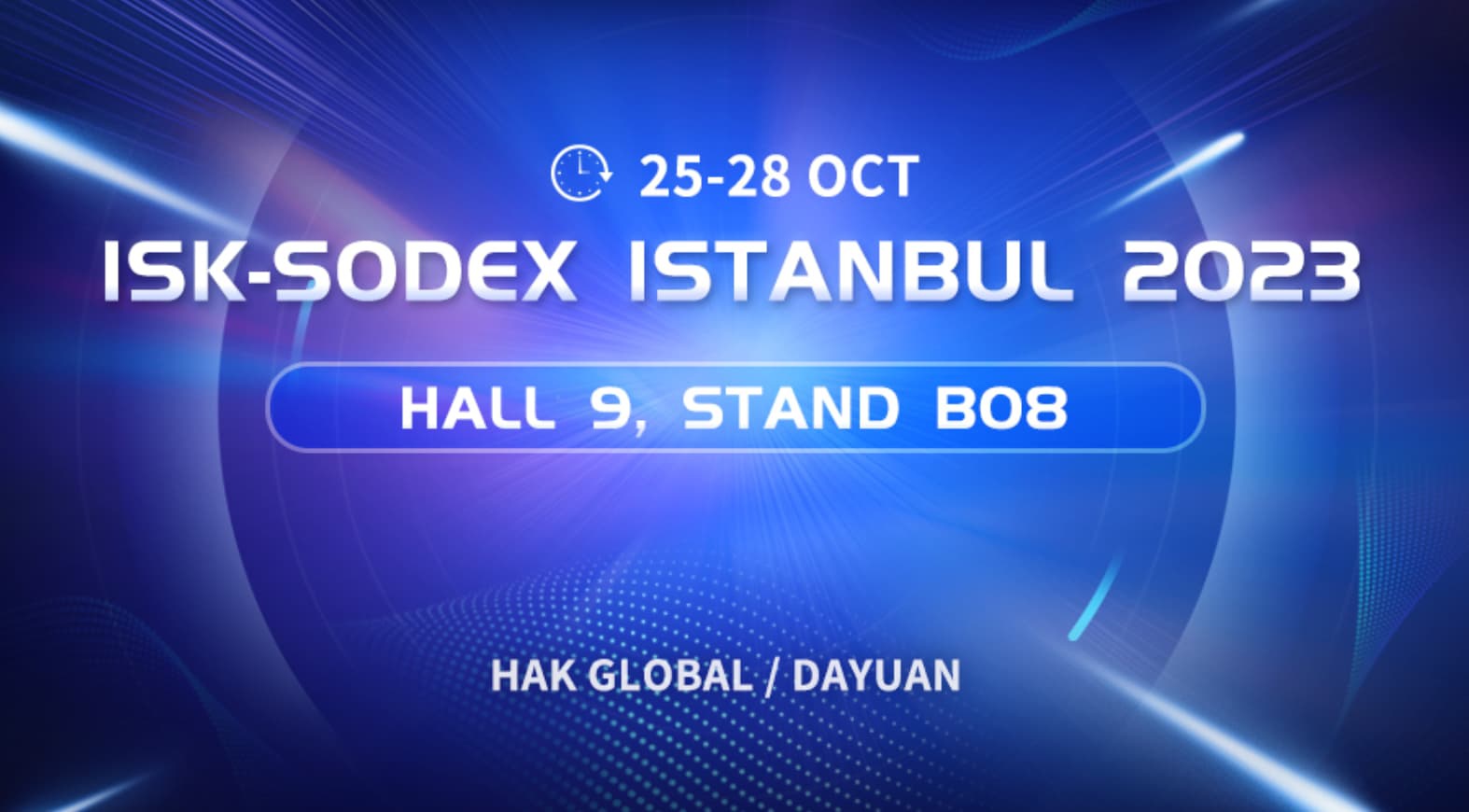 Exhibition Invitation | Meeting Shinhoo at ISK-SODEX ISTANBUL 2023